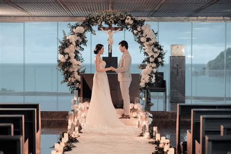 weddings held at chapel in pico de loro batangas